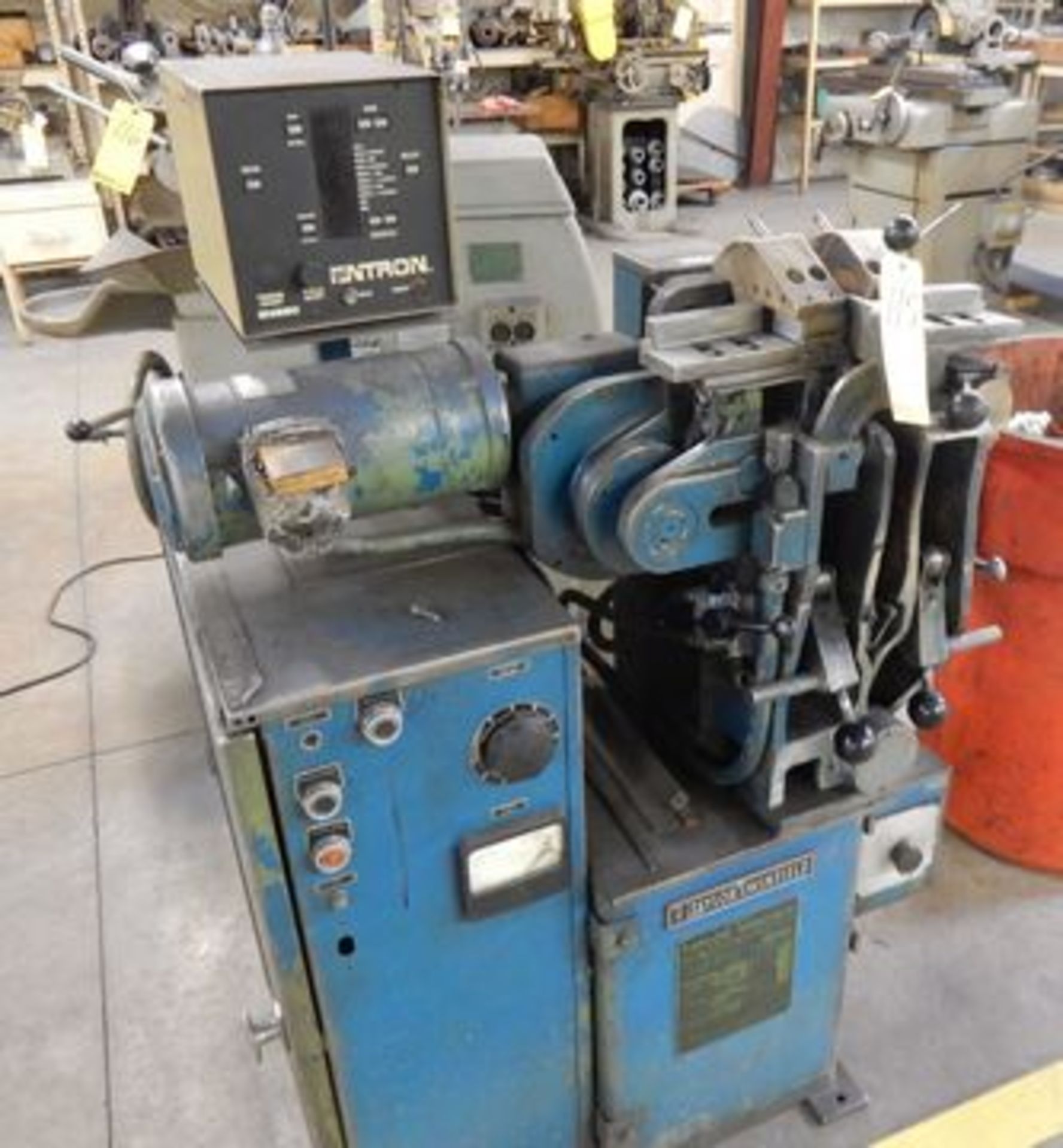 TAYLOR-WINFIELD BLADE WELDER, M# 8-2.5A FLASHBUTT, S/N 77460, ENTRON CONTROL