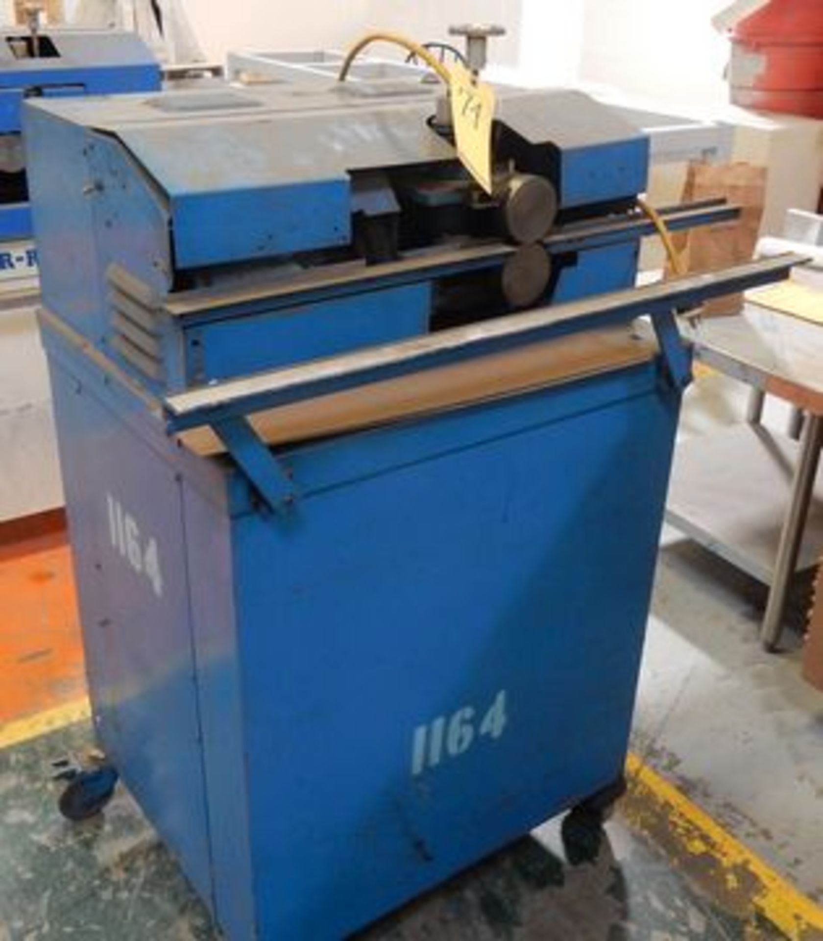 FALLS, M# N/A, EDGE DEBURR MACHINE, 24 GA. - 1/4" CAP.