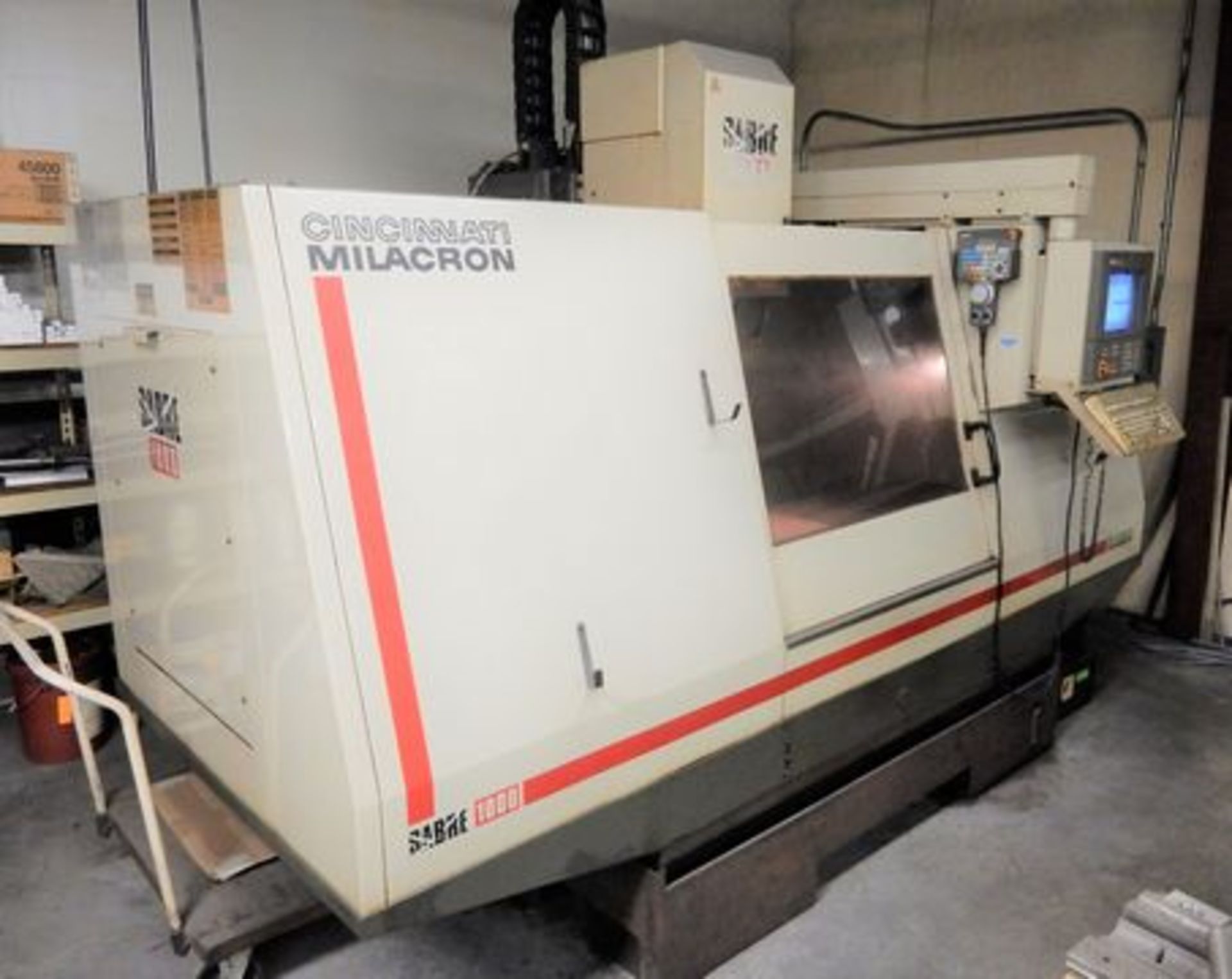 CINCINNATI MILICRON, M# SABER 1000, CNC VERT. MACHINING CENTER - Image 2 of 5