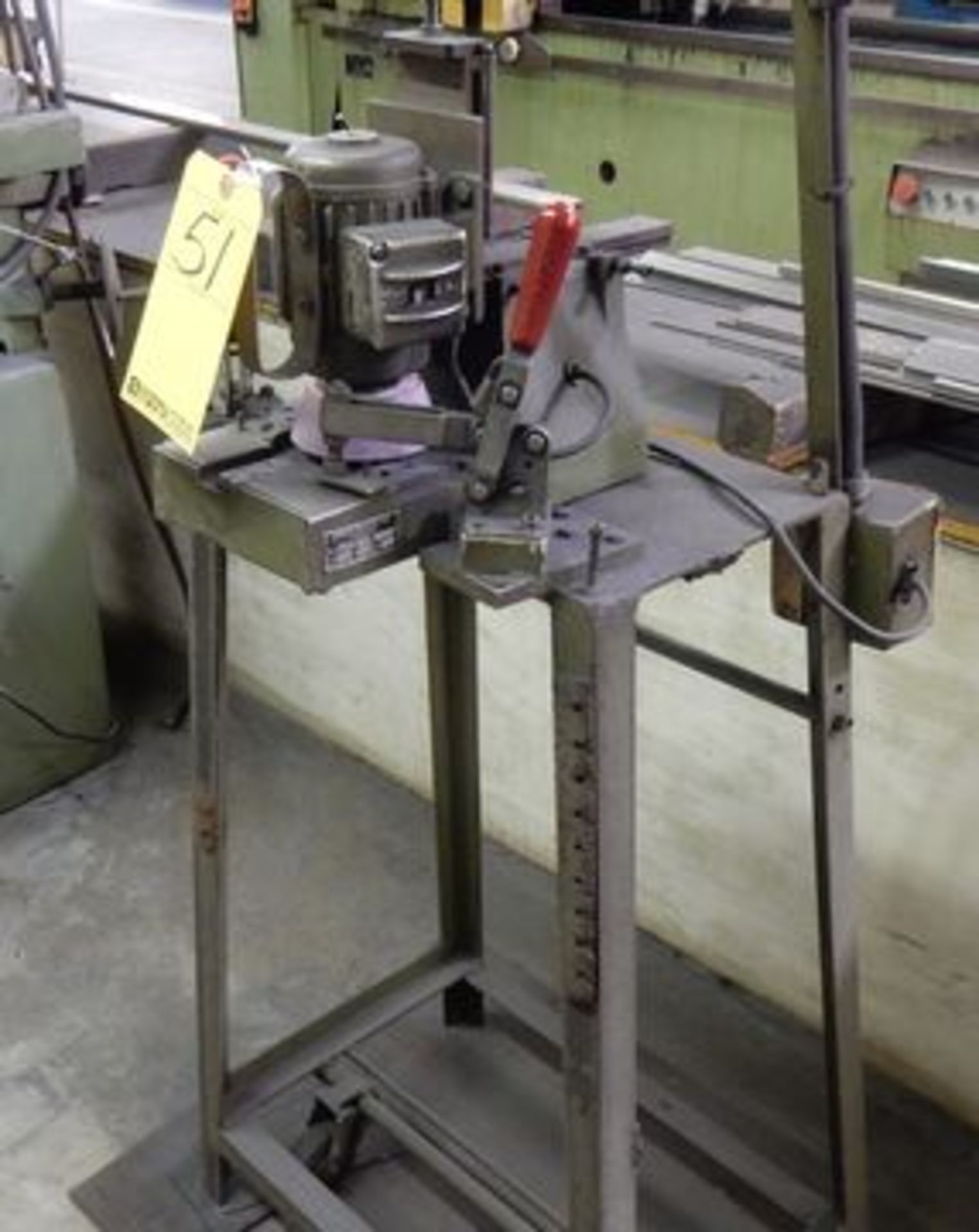 ELEKTRO-APPARATE, M# SM60 BANDSAW BLADE GRINDER W/STAND