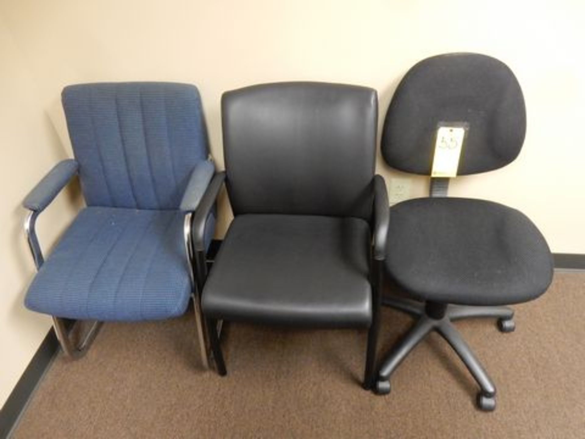 LOT (3) OFFICE CHAIRS