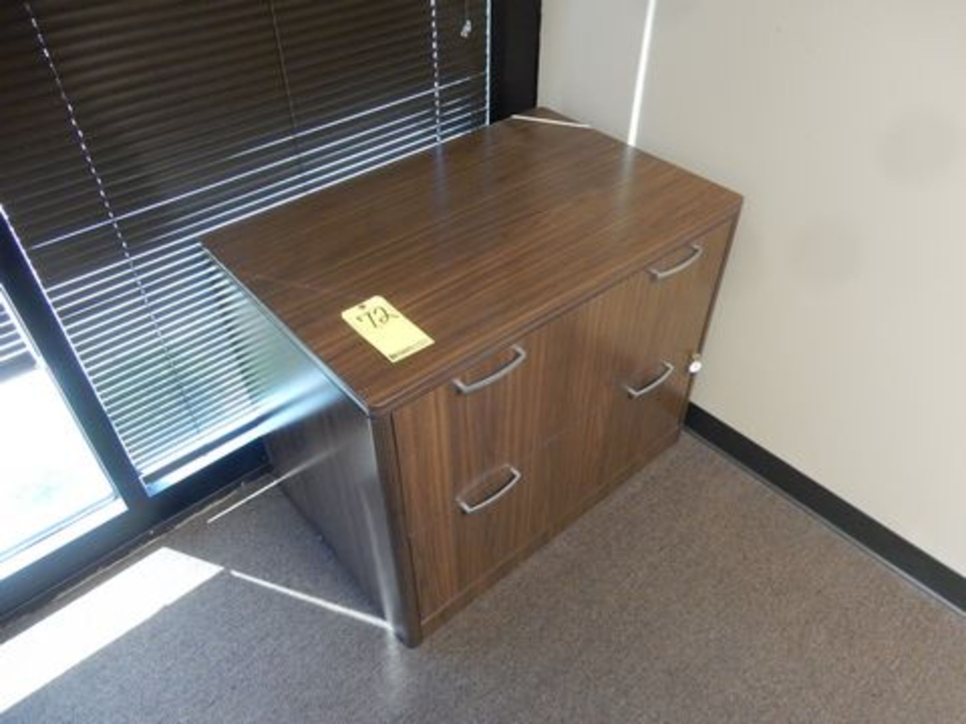 2-DRAWER WOOD LATERAL FILE