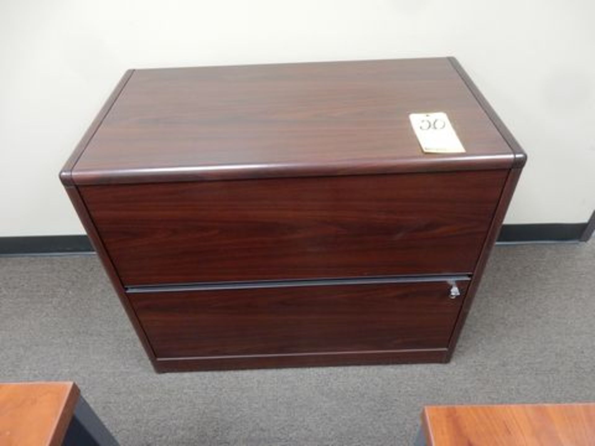 2-DRAWER WOOD LATERAL FILE