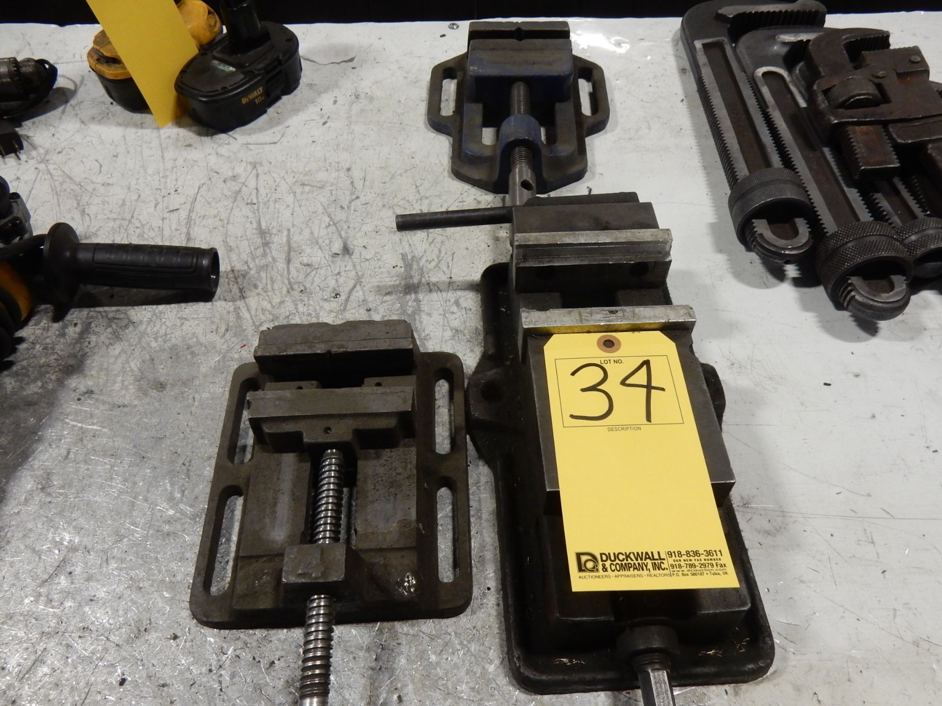 LOT (3) DRILL VISES