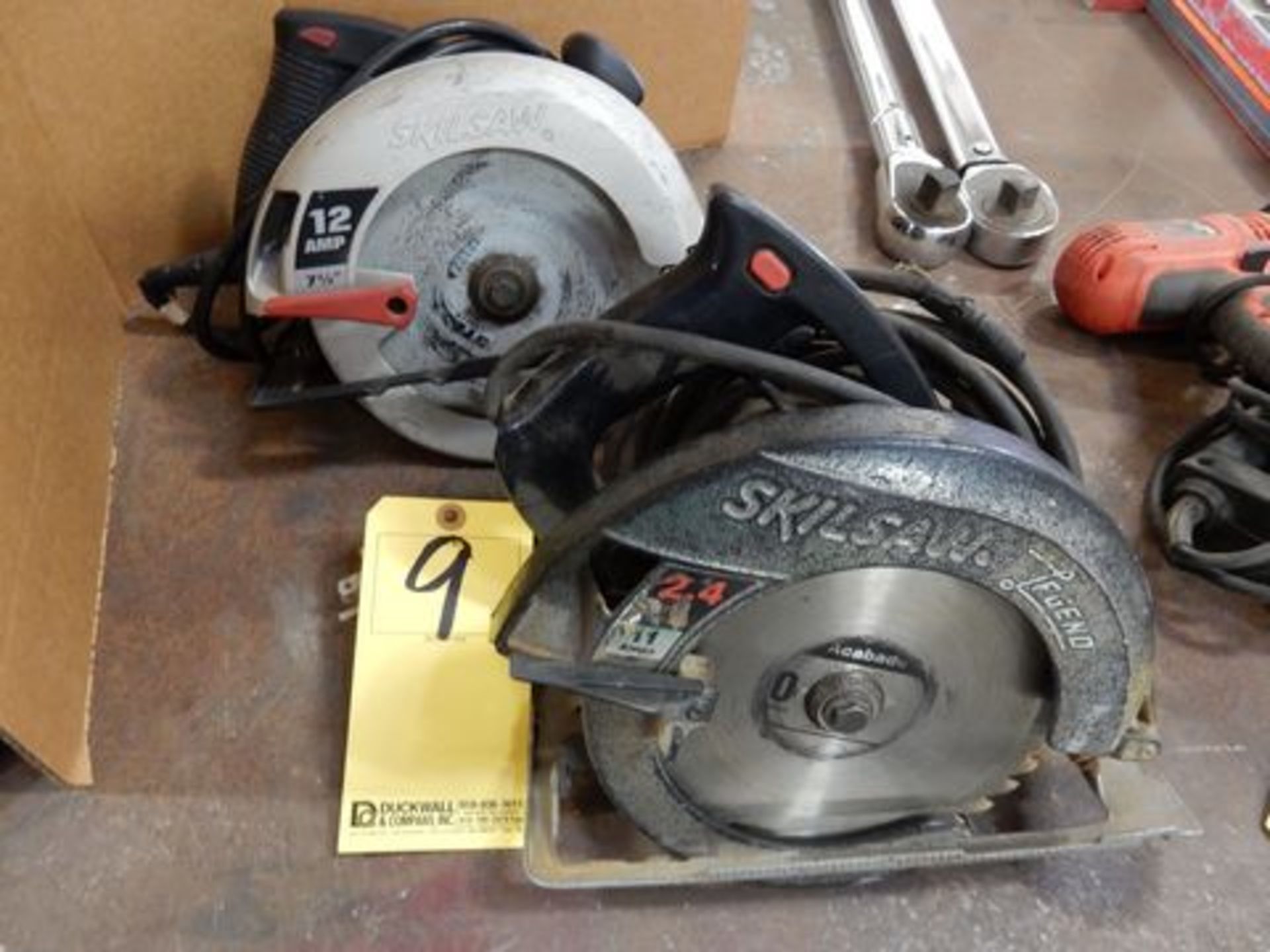 LOT (2) SKILSAW CIRCULAR SAWS