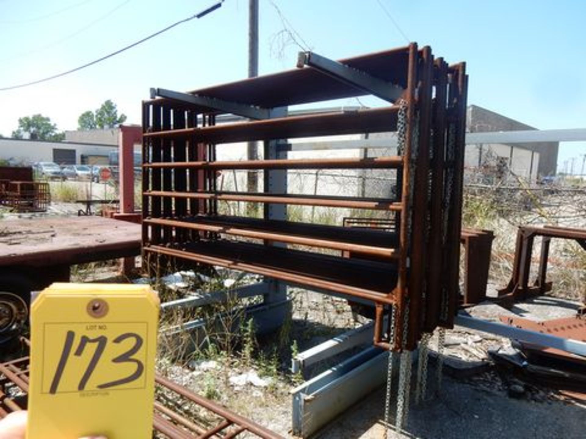 LOT UNUSED - UNPAINTED CATTLE PANELS