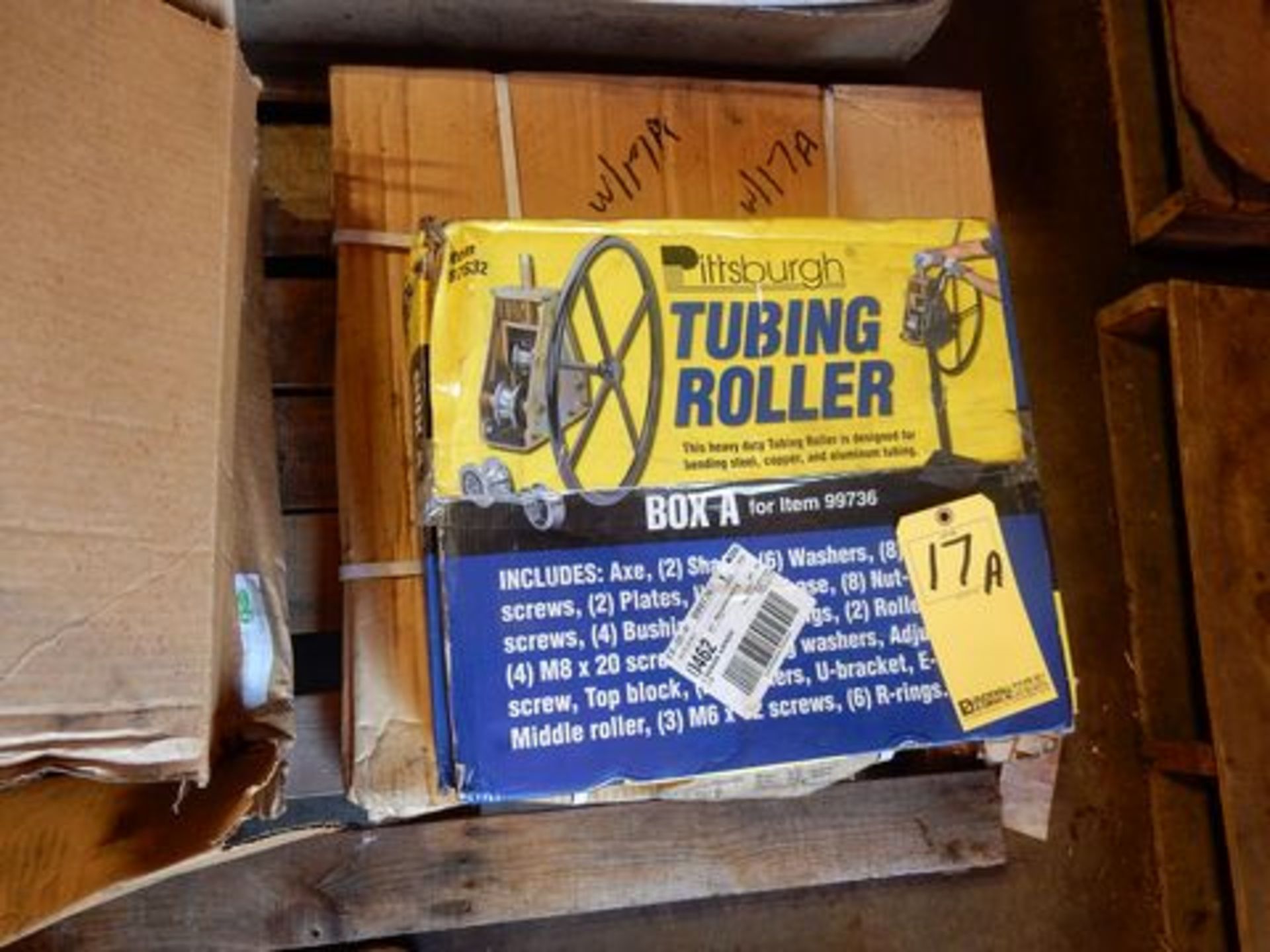 PITTSBURGH TUBING ROLLER, M# 87632 (NEW IN BOX)