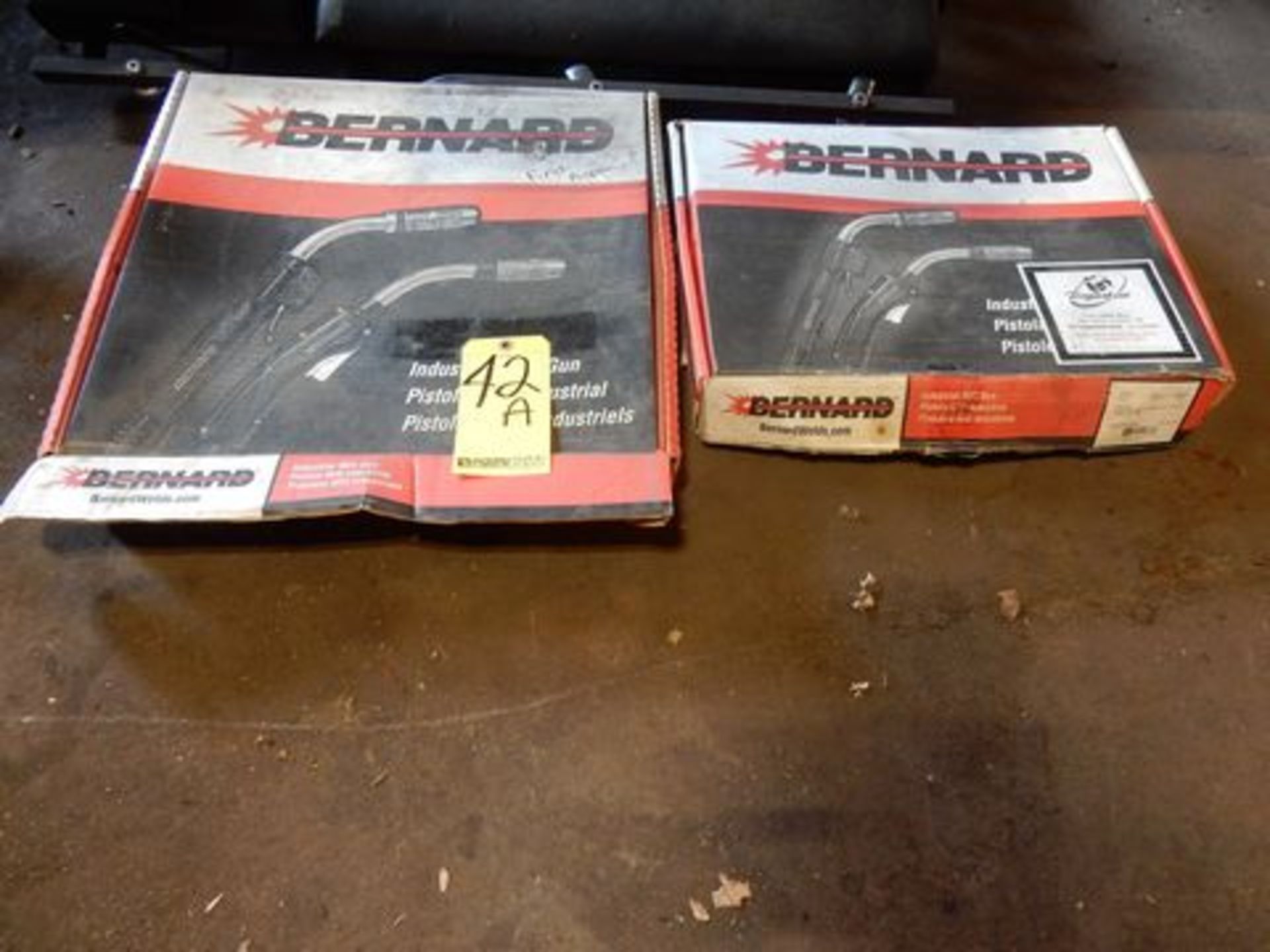 LOT (2) BERNARD MIG WELDING GUN (NEW IN BOX)