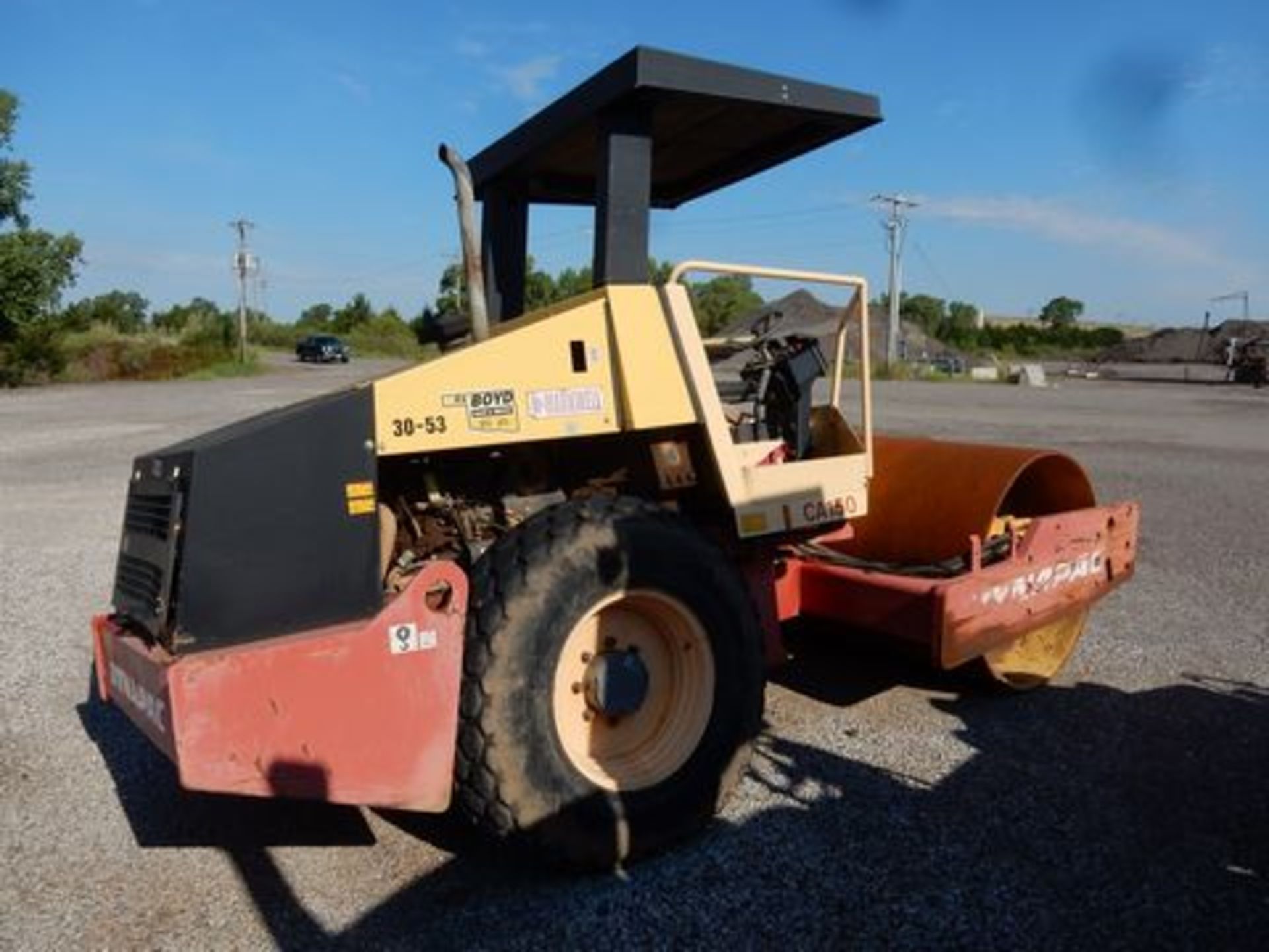 DYNAPAC ROLLER COMPACTOR, M# CA150D, VIN# 7322US5190, 2007 - Image 2 of 2