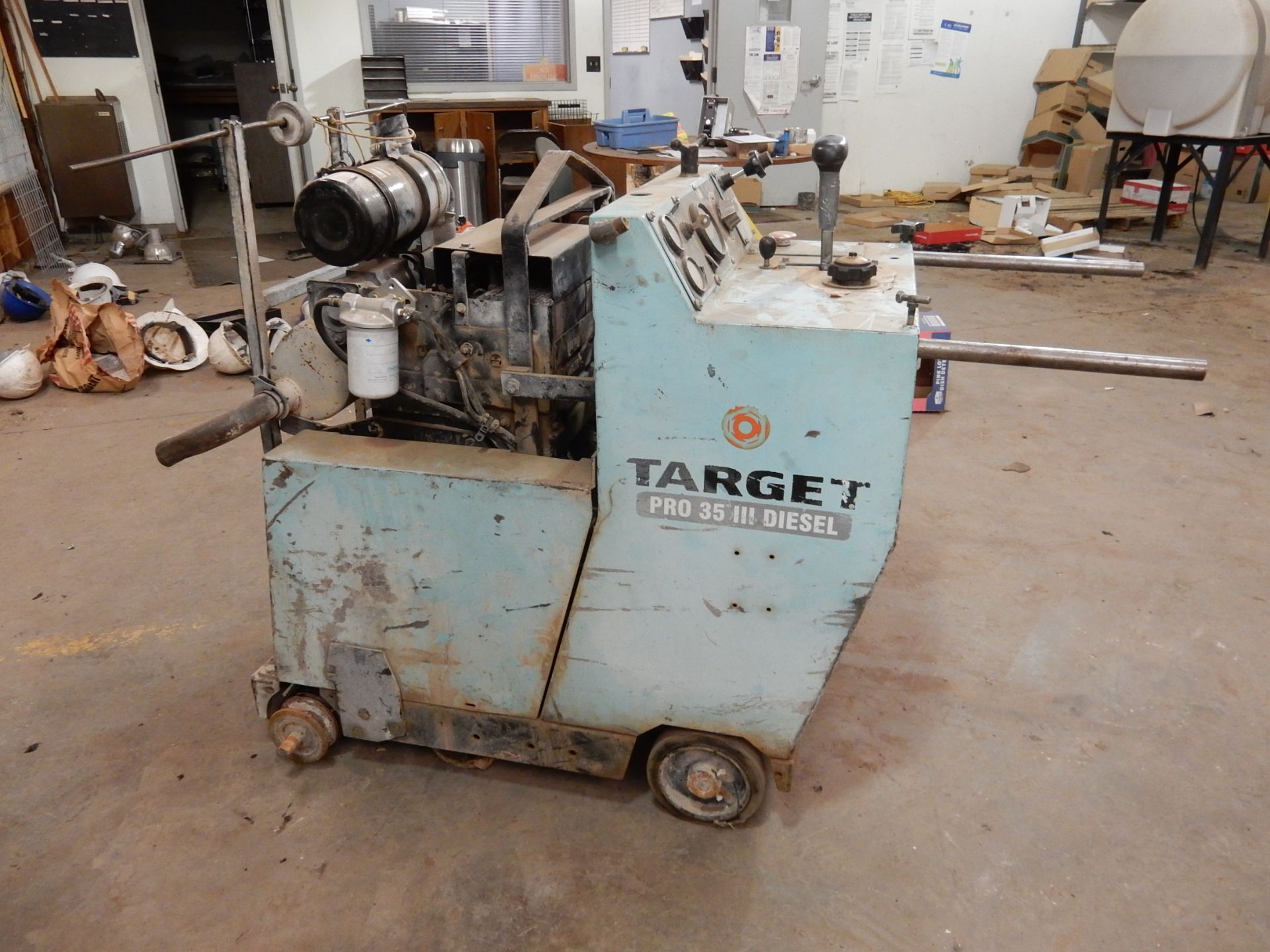 SOLD BY PHOTO - TARGET PRO35III CONCRETE SAW (CONDITION UNKNOWN) (LOCATED AT 1024 SW 21st ST, OKC) - Image 2 of 2