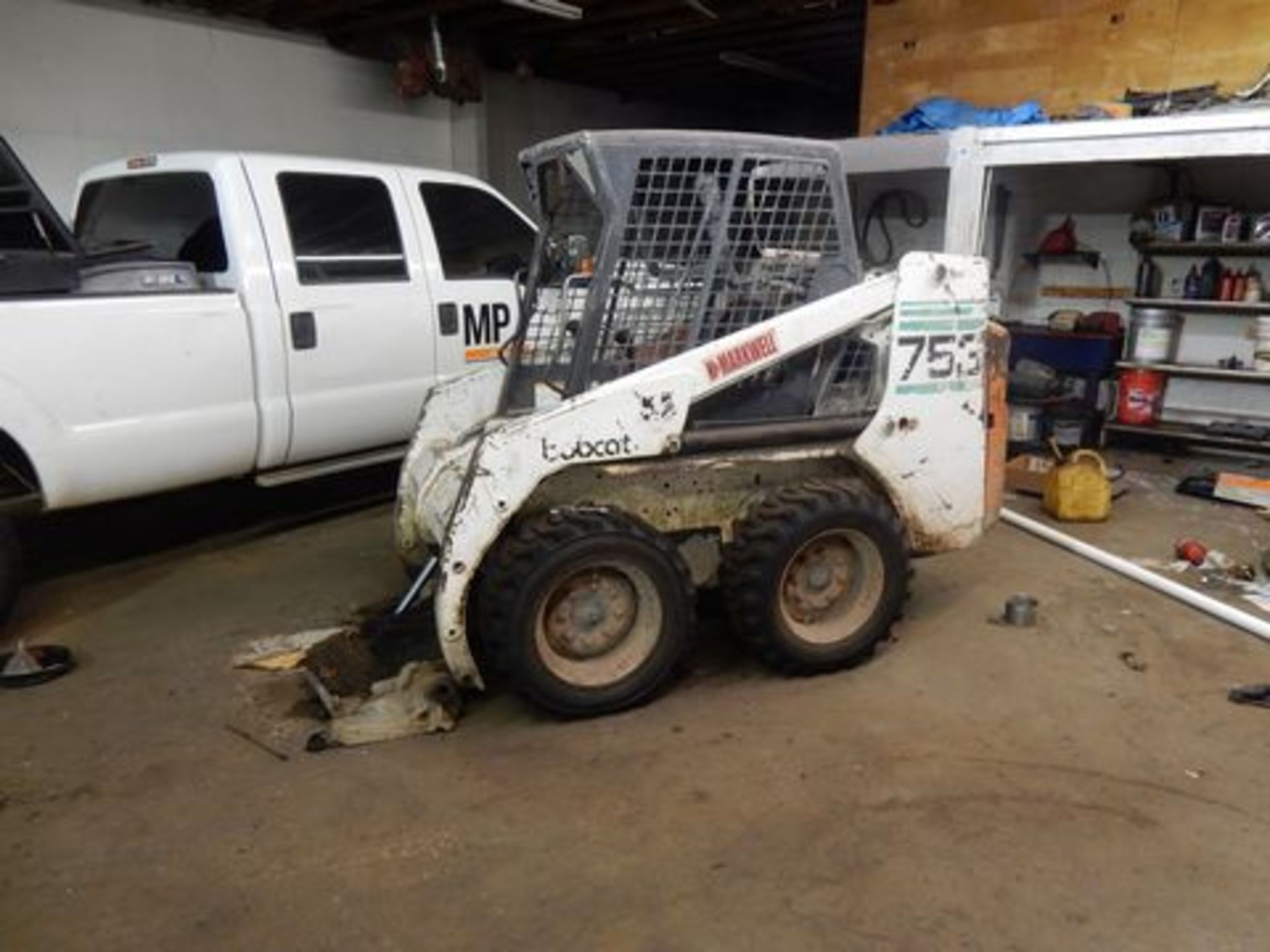 BOBCAT SKID STEER LOADER, M# 753G SERIES, S/N 515832924