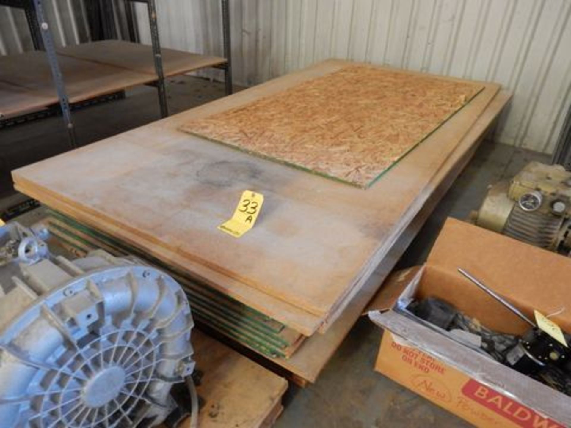 LOT MISC. PLYWOOD SHEETS