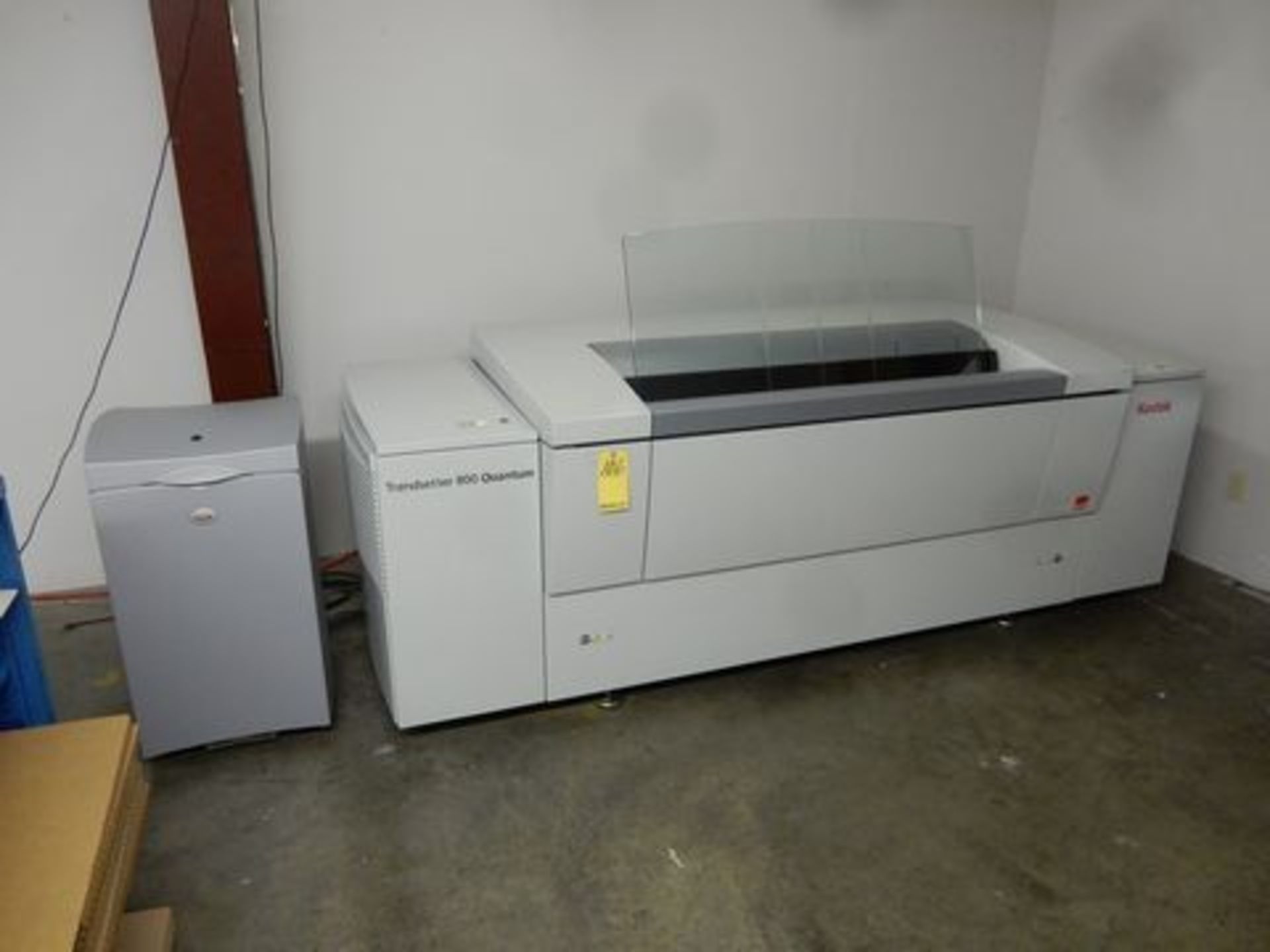 2002 KODAK TRENDSETTER 800 QUANTUM SQUARE SPOT PLATE SETTER, S/N TE711