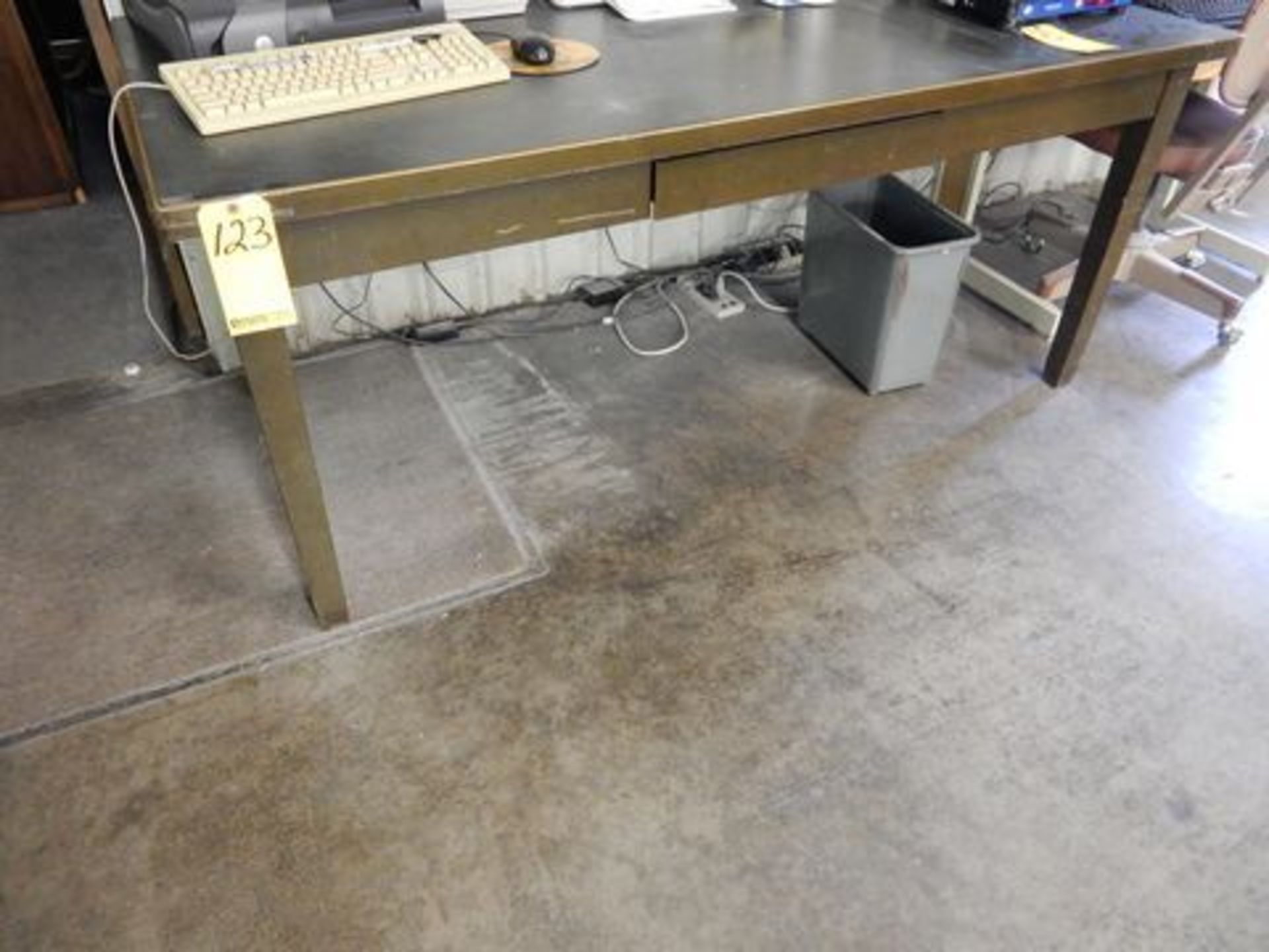 36" X 72" METAL WORK TABLE