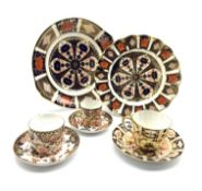 Royal Crown Derby Imari pattern cake plate Patt.