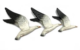 Set of three Beswick graduated Seagull wall plaques 922-1,