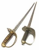Victorian officers sword,