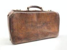 Leather Gladstone bag, L51cm Condition Report & Further Details <a href='//www.