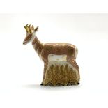 Royal Crown Derby 'Pronghorn Antelope' paperweight, limited edition 624/950,