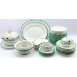 Victorian Wedgwood dinner service with the retailers mark of Thomas Goode & Co,