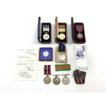 Queen Elizabeth II Imperial Service Medal awarded to William Henry Farrington, in box of issue,