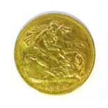 1898 gold half sovereign Condition Report & Further Details <a href='//www.