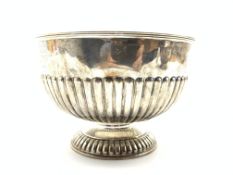 Silver rose bowl trophy 'Hastings Bowling Club,