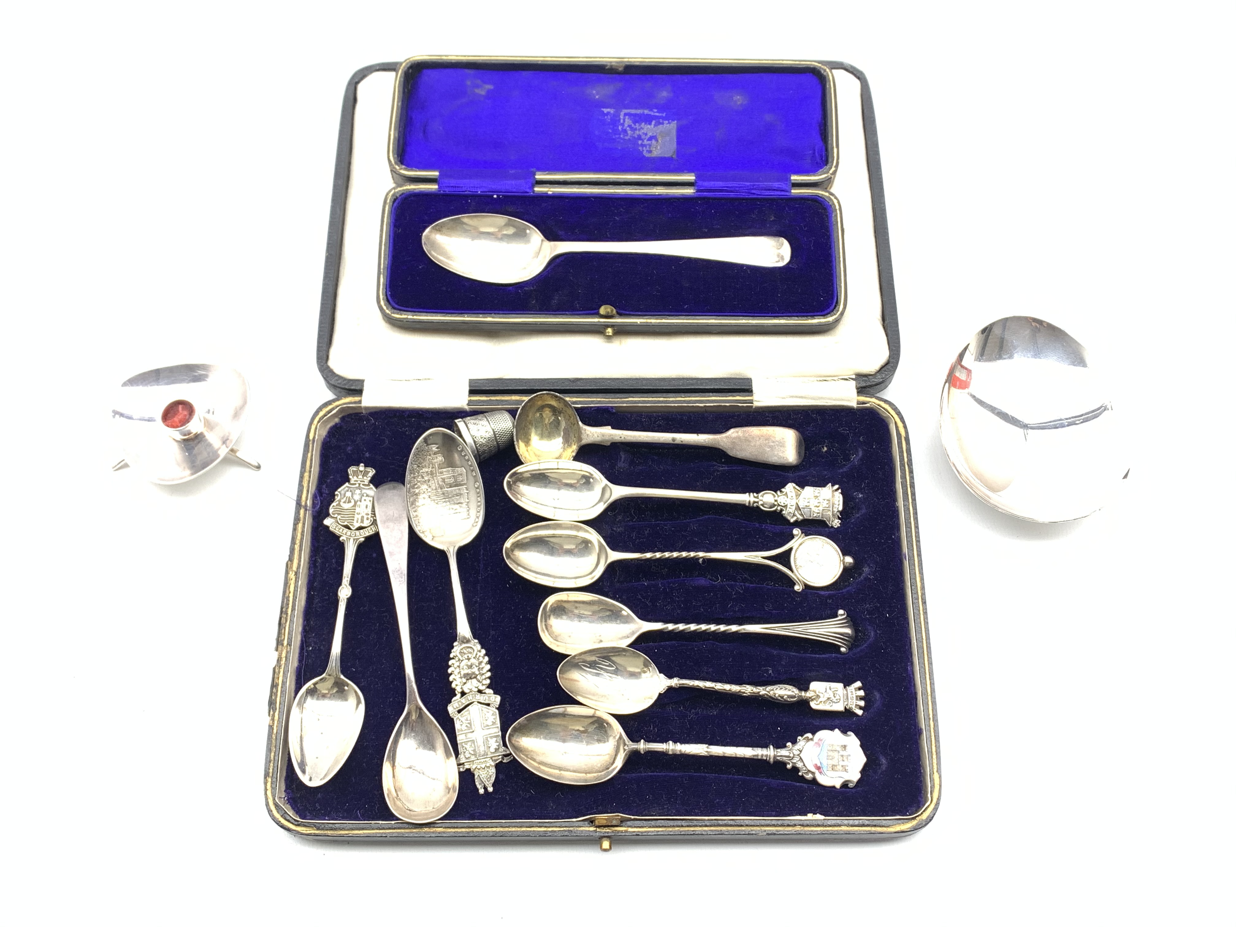 George III silver mustard spoon by Peter, Ann and William Bateman London 1799,