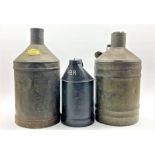 Motor oil can by Wakefield & Co, H56cm,