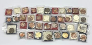 Large collection of the Royal Horticultural Society and other similar society medals/medallions