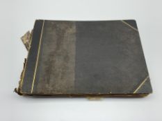 Edwardian album containing photographs of a trip to the Mediterranean,