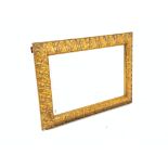 20th century rectangular wall mirror, with acanthus leaf moulded gilt frame, bevelled plate,