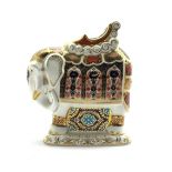 Royal Crown Derby paperweight modelled as a large Imari pattern Elephant H21cm boxed and with 21st