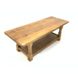 Richard 'Doug' Collinson Yorkshire oak coffee table,