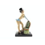 Kevin Francis limited edition ' Follie Bergere' figure designed by Peggy Davies and modelled by Ray