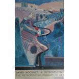After David Hockney (British 1937-): 'Nichols Canyon',