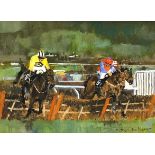 David 'Mouse' Cooper Cheltenham racecourse signed,