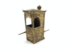W.Avery & Son Redditch needle case in the form of a sedan chair