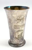 Silver beaker to commemorative the Apollo 11 Moon Landing, 20th July 1969 No.