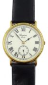 Longines 150 stainless steel and gold-plated gentleman's quartz wristwatch, back case No.