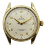 Rolex Oyster Perpetual gentleman's 9ct gold automatic wristwatch model no. 6564 serial no.