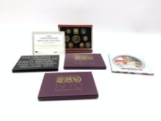 Two 1970 'Coinage of Great Britain' proof sets, 1971 coin set,
