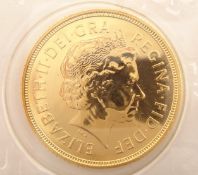 Queen Elizabeth II 2006 gold full sovereign Condition Report & Further Details