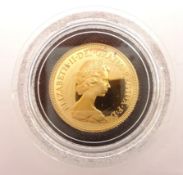 Queen Elizabeth II 1979 gold proof full sovereign,