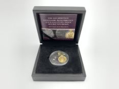 Queen Elizabeth II Tristan Da Cunha 'The 2018 Armistice centenary remembrance gold gallantry proof