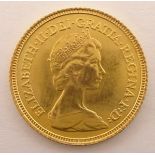 Queen Elizabeth II 1982 gold half sovereign Condition Report & Further Details