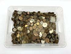 Huge quantity of mixed Great British and World coins, ,