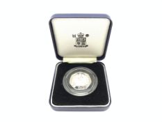 United Kingdom 1992 - 1993 silver proof dual dated fifty pence coin,