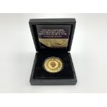Queen Elizabeth II Gibraltar 'The 2018 Sapphire Coronation Jubilee Gold Five Pounds Coin',