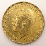 King George V 1926 gold half sovereign Condition Report & Further Details <a